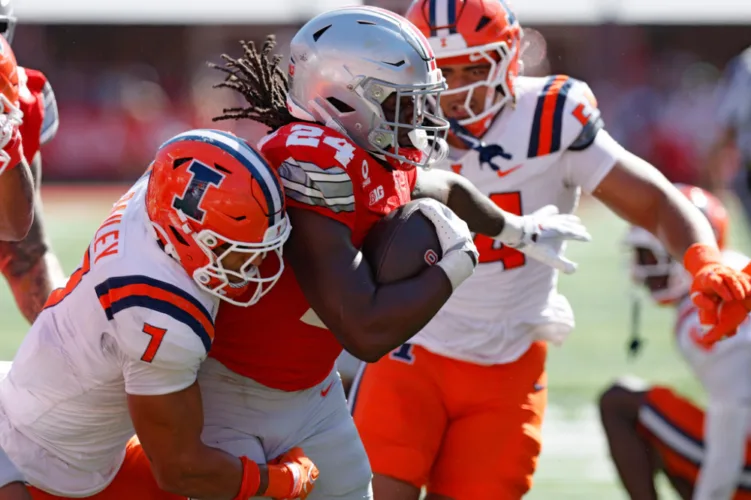 No. 5 Ohio State sees visit to No. 14 Iowa as an opportunity to create momentum